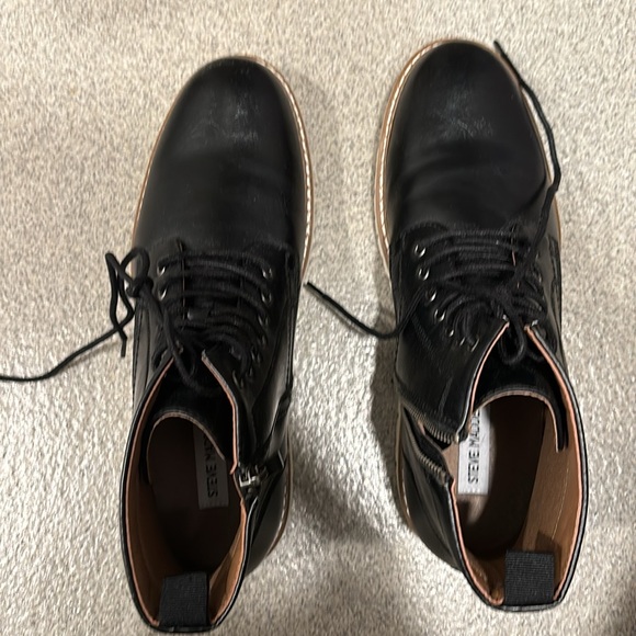 Steve Madden Men\'s Broome Chukka Boot, Black
